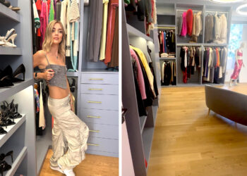 Chiara Ferragni ha una cabina armadio anche in ufficio! Ed è davvero pazzesca: guarda