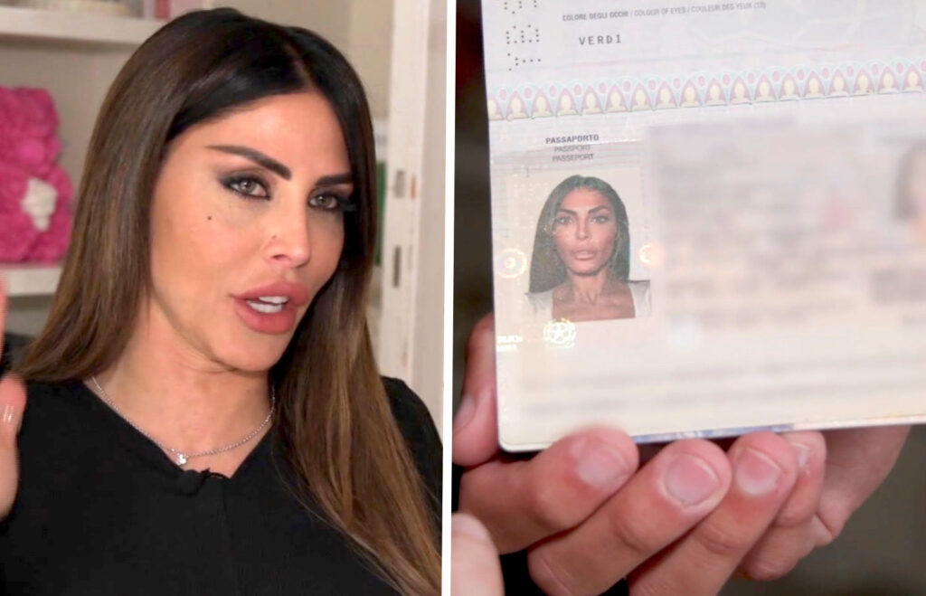 ''Ho ritoccato anche la foto del passaporto'': Guendalina Tavassi fa una confessione sconvolgente e mostra il documento ''Ho ritoccato anche la foto del passaporto'': Guendalina Tavassi fa una confessione sconvolgente e mostra il documento