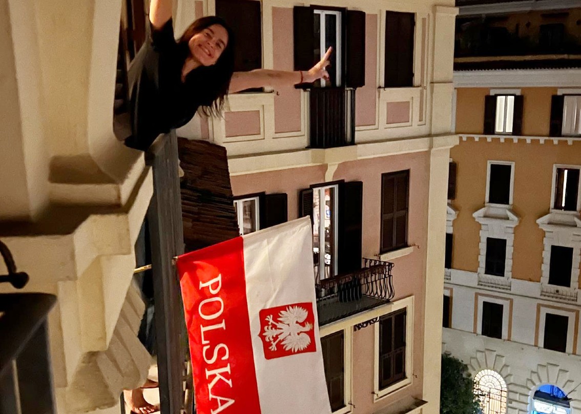 Bandiera Polacca 90 X 150 Cm - Flaga Polska In Poliestere Resistente, Con Doppia Cucitura, Tela Di Rinforzo E Occhielli In Ottone, Per Giardino, Balcone E Feste Nazionali