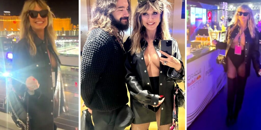 Heidi Klum alla festa in quasi topless, a 50 anni nessuna come lei: guarda