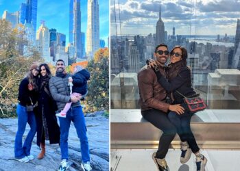 Autunno a New York per Giorgia Palmas e Filippo Magnini