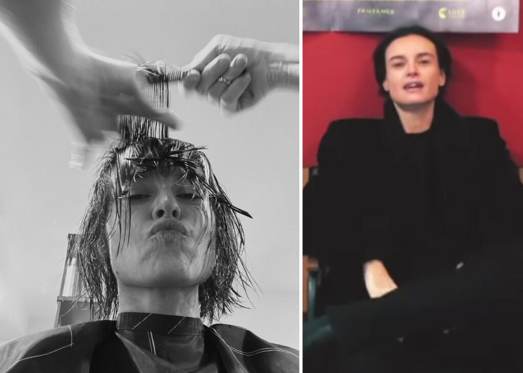 Kasia Smutniak cambia completamente look: capelli corti, è irriconoscibile