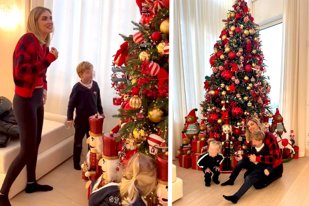 ''Chi fa l'Albero di Natale prima vive più felice'': Chiara Ferragni ha già addobbato la nuova casa a Milano, foto
