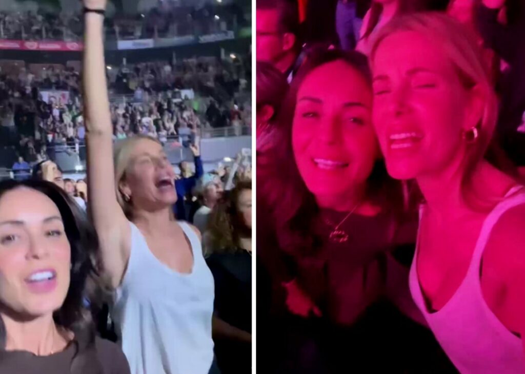 Alessia Marcuzzi single scatenata: la conduttrice a 51 anni si diverte come un'adolescente al concerto dell'amica Laura Pausini Alessia Marcuzzi single scatenata: la conduttrice a 51 anni si diverte come un'adolescente al concerto dell'amica Laura Pausini