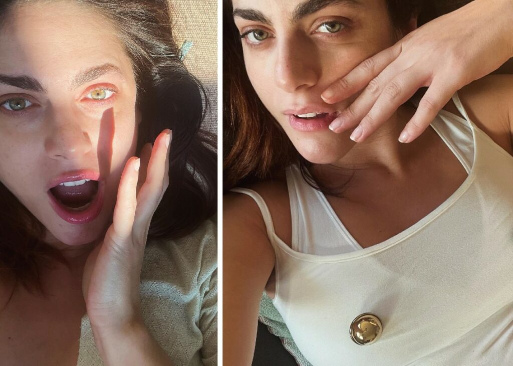 Miriam Leone pubblica prime foto dopo parto con coppette copricapezzoli: ''Mi sento imperfetta'' Miriam Leone pubblica prime foto dopo parto con coppette copricapezzoli: ''Mi sento imperfetta''