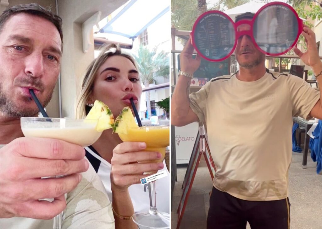 Dalle Maldive a Dubai: Francesco Totti e Noemi Bocchi sempre in viaggio insieme in giro per il mondo