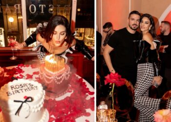 La festa a sorpresa per i 35 anni di Rosa Perrotta