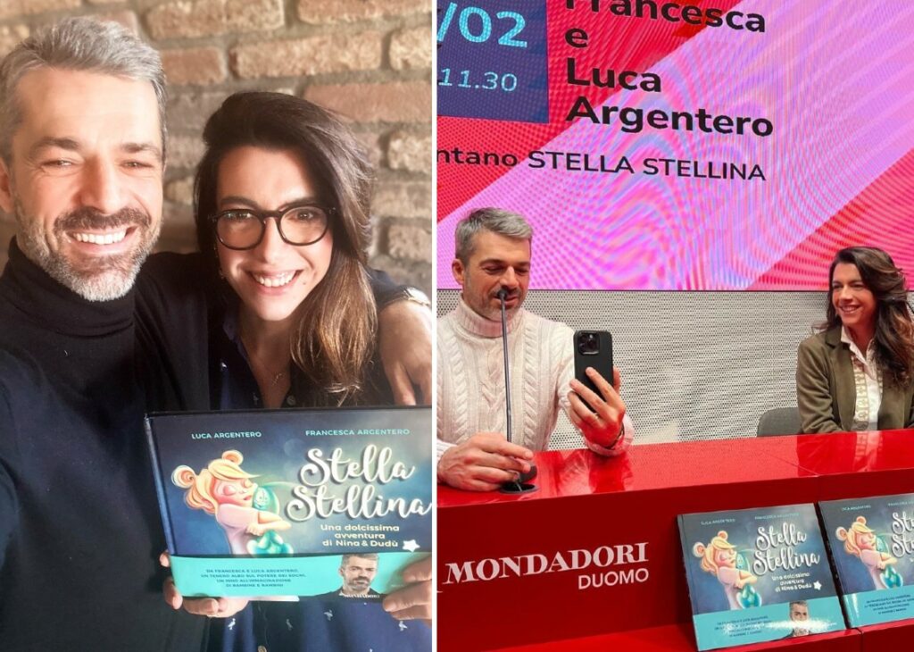 Luca Argentero insieme alla sorella Francesca a Milano: i due presentano il loro libro davanti a una folla di fan Luca Argentero insieme alla sorella Francesca a Milano: i due presentano il loro libro davanti a una folla di fan