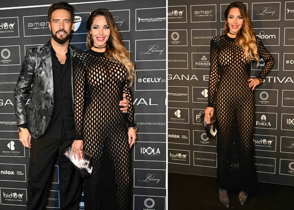 Alex Belli e Delia Duran sul red carpet a Sanremo lasciano di stucco: lei sfoggia un vestito vedo-non vedo che non passa inosservato Alex Belli e Delia Duran sul red carpet a Sanremo lasciano di stucco: lei sfoggia un vestito vedo-non vedo che non passa inosservato