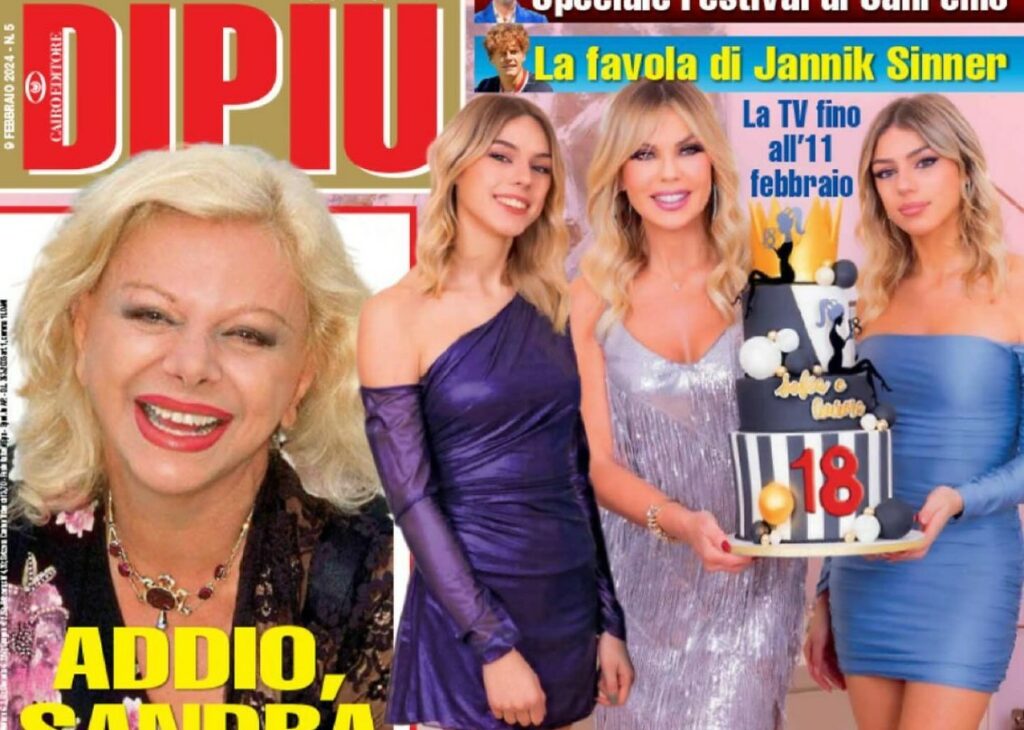 Le figlie gemelle di Matilde Brandi appena compiuto 18 anni conquistano già la loro prima copertina insieme alla mamma: guarda Le figlie gemelle di Matilde Brandi appena compiuto 18 anni conquistano già la loro prima copertina insieme alla mamma: guarda