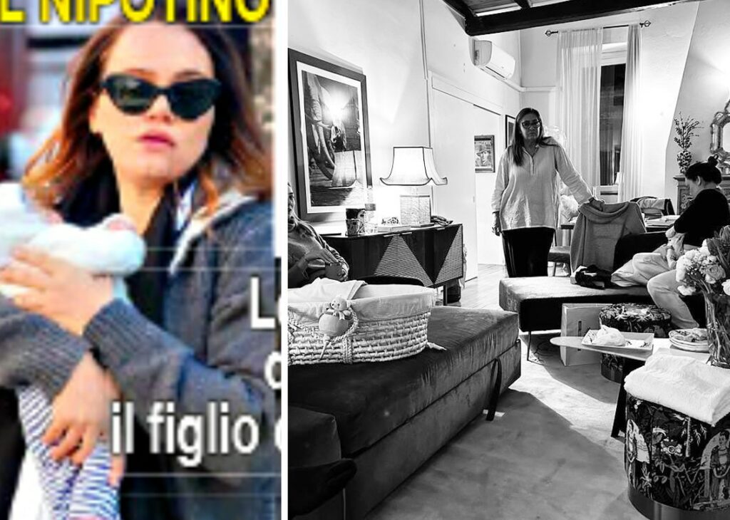 Romina Carrisi pubblica una tenera foto con mamma Romina Power, la sorella Cristel e il figlio nato da due settimane: guarda