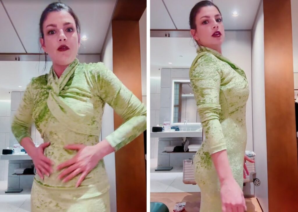 ''Vi spreme pure l'anima'': Emma Marrone svela di usare l'intimo contenitivo e mostra il risultato per il look da sera, le immagini