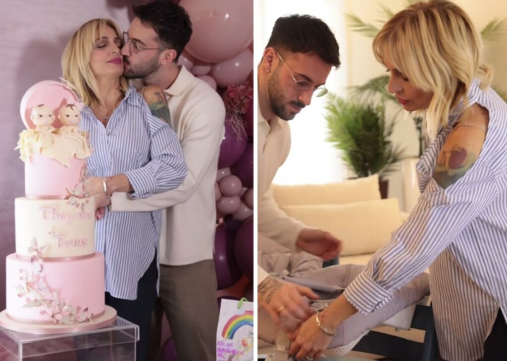Veronica Peparini e Andreas Muller esplodono di felicità al baby shower per le gemelline Ginevra e Penelope: le immagini Veronica Peparini e Andreas Muller esplodono di felicità al baby shower per le gemelline Ginevra e Penelope: le immagini