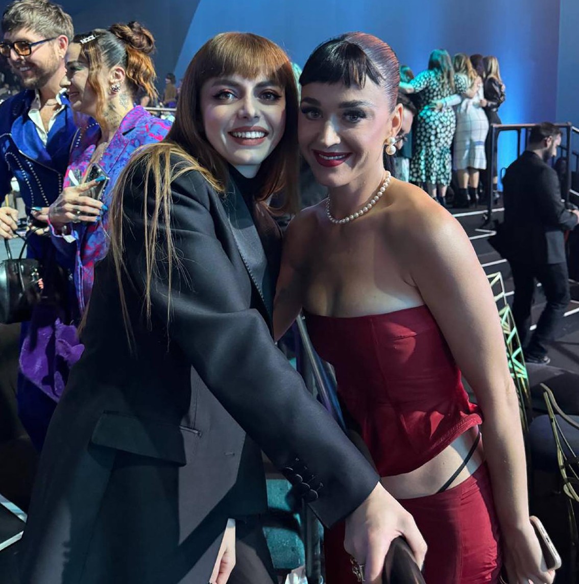 Annalisa rivela cosa si sono dette con Katy Perry l'altra sera a Los