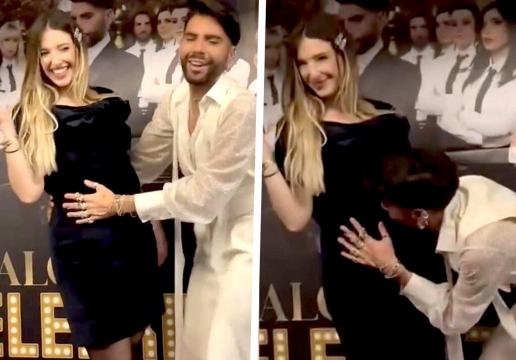 Guenda Goria al quinto mese di gravidanza torna sul red carpet e svela anche la data prevista per il parto: guarda