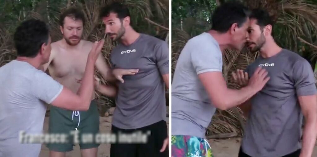 All'Isola dei Famosi mostrano finalmente le immagini del fattaccio che ha portato all'esclusione di Francesco Benigno: eccole
