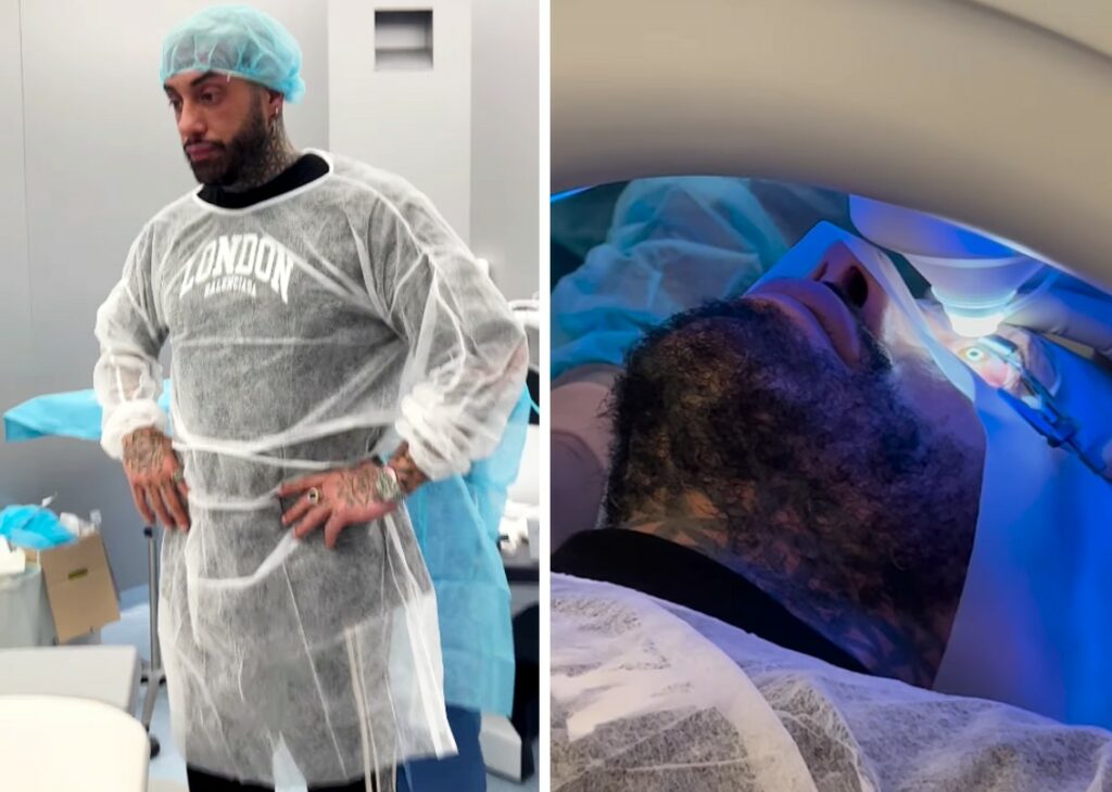 ''Dicono sia l'intervento di chirurgia plastica più pericoloso del mondo'': Francesco Chiofalo mostra le impressionanti immagini sotto ai ferri