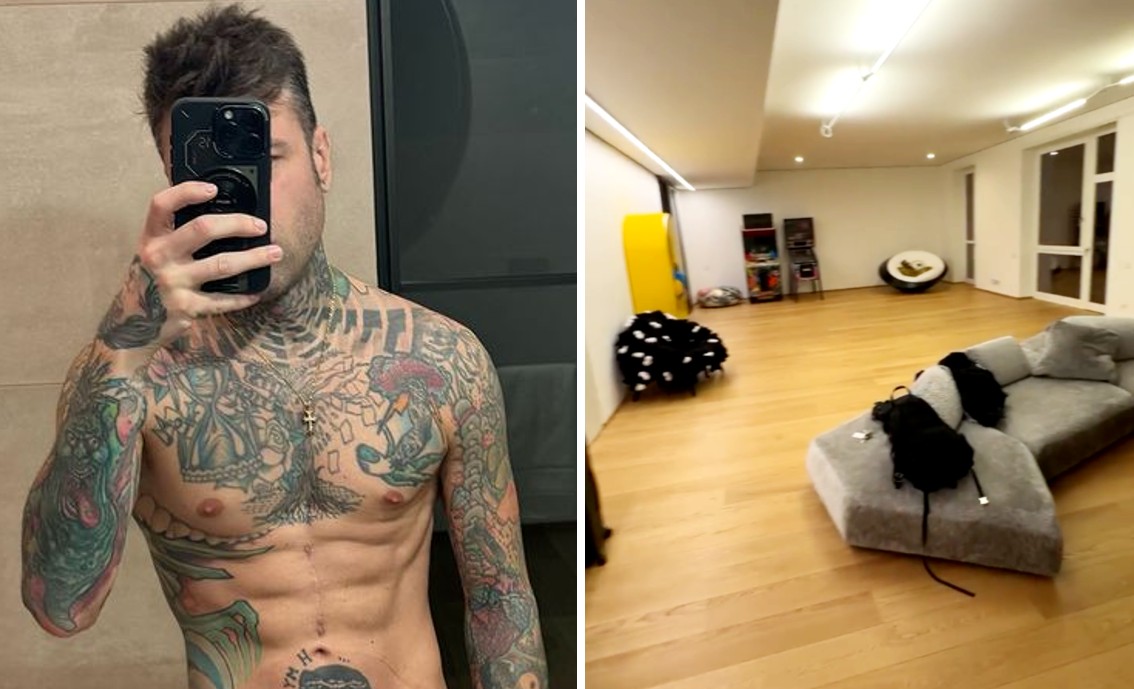 E Ancora Un Po Vuota Fedez Ha Iniziato Ad Arredare La Nuova Casa Dove Vive Dopo La