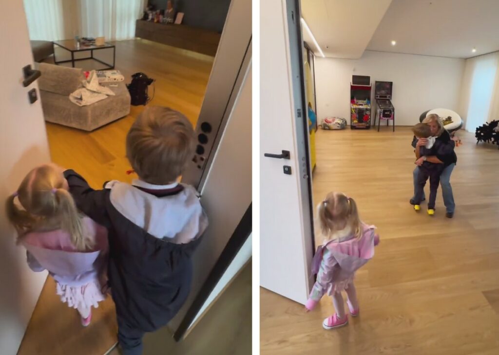 ''E' ancora da sistemare'': Fedez mostra emozionato per la prima volta la sua nuova casa ai figli Leone e Vittoria, guarda ''E' ancora da sistemare'': Fedez mostra emozionato per la prima volta la sua nuova casa ai figli Leone e Vittoria, guarda