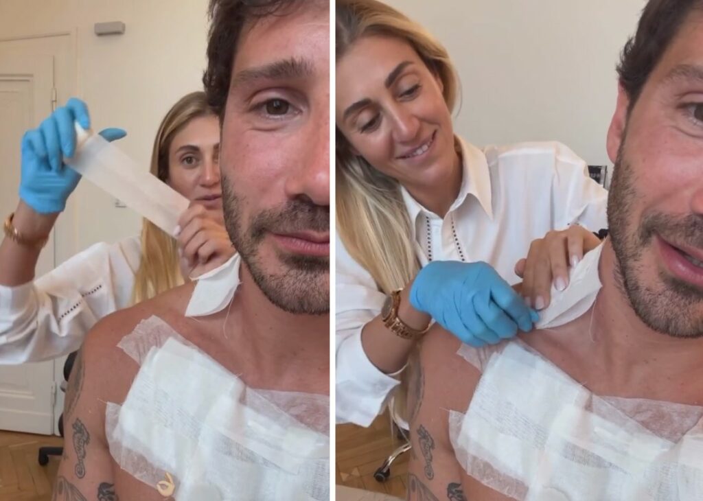 Stefano De Martino tutto incerottato cancella un altro pezzo di passato: rimuove altri tatuaggi, alcuni legati ai tempi con Belen Stefano De Martino tutto incerottato cancella un altro pezzo di passato: rimuove altri tatuaggi, alcuni legati ai tempi con Belen