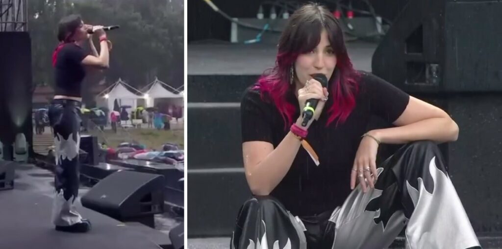 Angelica Gori, figlia 22enne di Cristina Parodi, debutta da cantante al Concertone del primo maggio: guarda