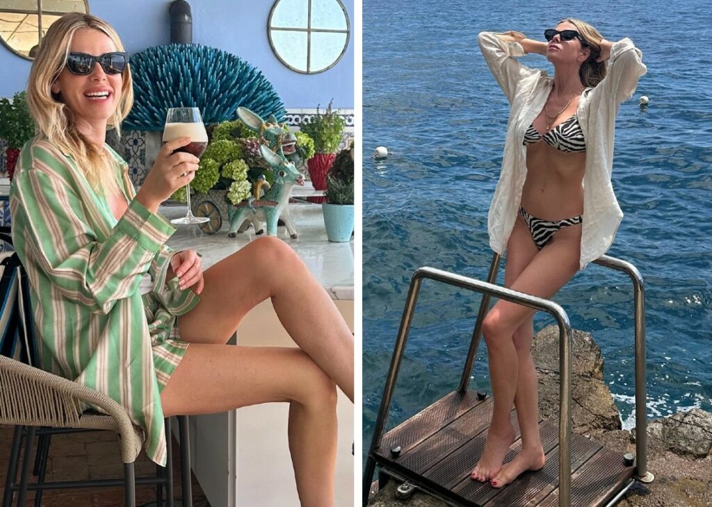 L'estate di Alessia Marcuzzi è iniziata: primi giorni in bikini a Positano, guarda