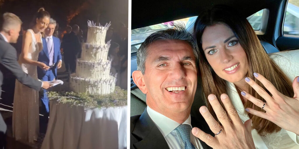 L’ex Miss Italia Daniela Ferolla ha sposato il manager Vincenzo Novari: le foto del ‘sì’ pieno di vip a Roma L’ex Miss Italia Daniela Ferolla ha sposato il manager Vincenzo Novari: le foto del ‘sì’ pieno di vip a Roma