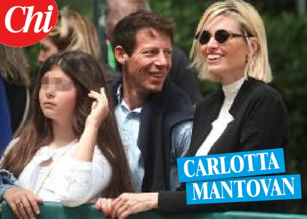 Carlotta Mantovan paparazzata con la figlia avuta da Frizzi e il nuovo compagno a Roma: torna a vivere in Italia?