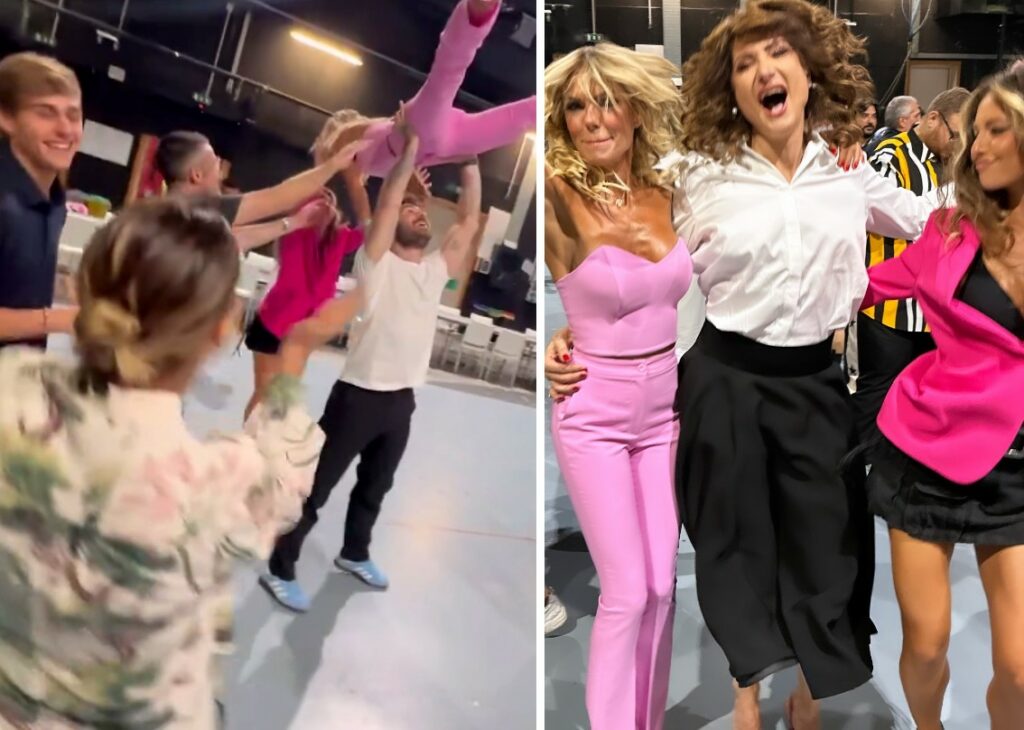 Sonia Bruganelli con il nuovo presunto fidanzato Angelo Madonia, insegnante di 'Ballando', anche alla finale dell'Isola: guarda Sonia Bruganelli con il nuovo presunto fidanzato Angelo Madonia, insegnante di 'Ballando', anche alla finale dell'Isola: guarda