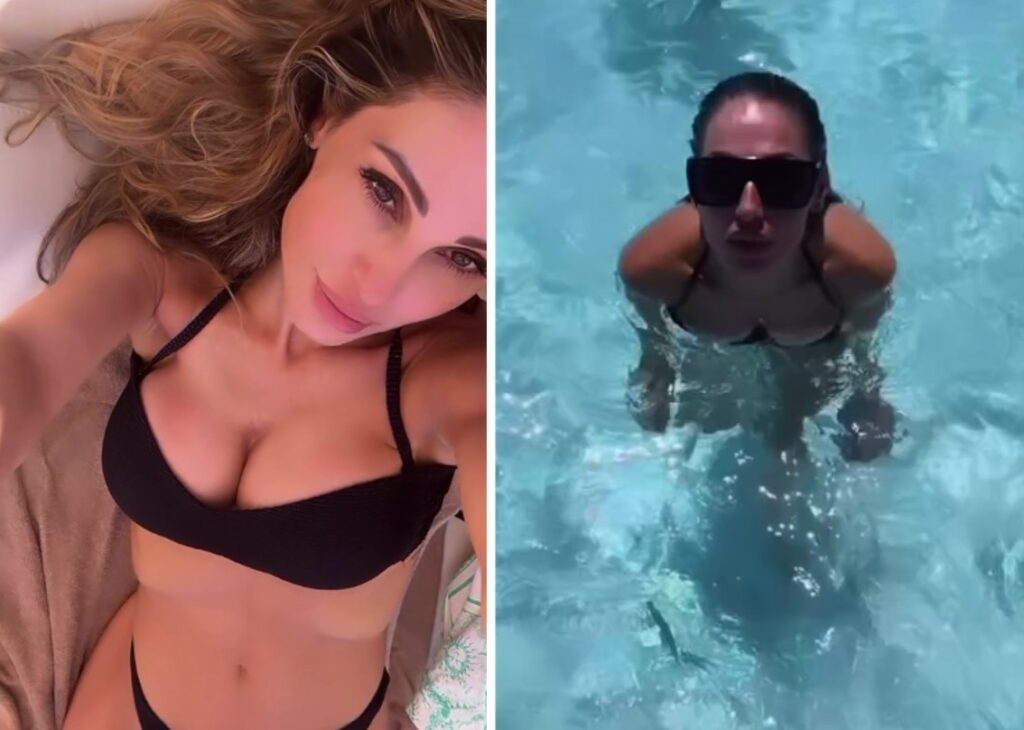 Dopo la rottura col giovane modello, Anna Tatangelo riparte dalla vacanza hot in Spagna: la cantante sfoggia bikini da capogiro
