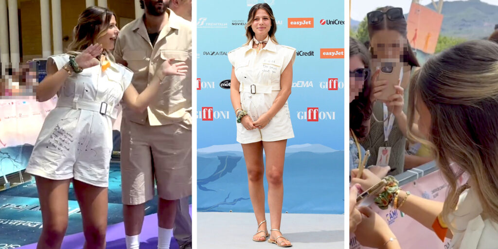 Jacqueline Luna Di Giacomo, la figlia di Heather Parisi che aspetta un figlio da Ultimo, mostra il pancino e firma autografi al GFF: guarda Jacqueline Luna Di Giacomo, la figlia di Heather Parisi che aspetta un figlio da Ultimo, mostra il pancino e firma autografi al GFF: guarda