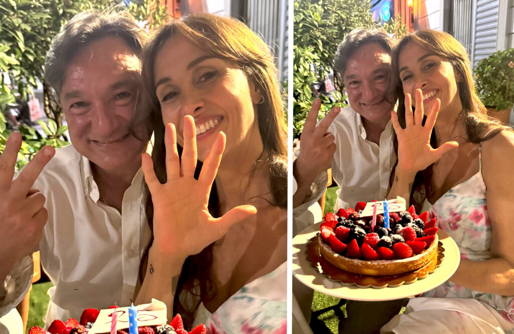 Benedetta Parodi e Fabio Caressa festeggiano 25 anni di matrimonio a cena fuori: la dolcissima dedica d’amore di lui Benedetta Parodi e Fabio Caressa festeggiano 25 anni di matrimonio a cena fuori: la dolcissima dedica d’amore di lui