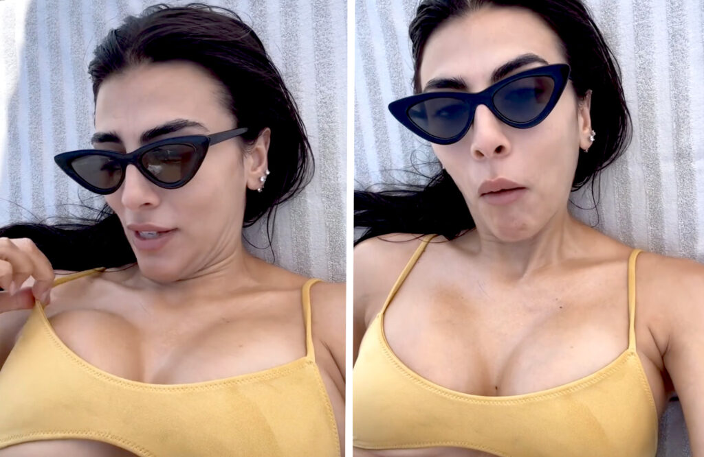 ''Sono scioccata, dove si mette la firma?!'': Giulia Salemi incredula davanti ai suoi seni lievitati grazie alla gravidanza ''Sono scioccata, dove si mette la firma?!'': Giulia Salemi incredula davanti ai suoi seni lievitati grazie alla gravidanza