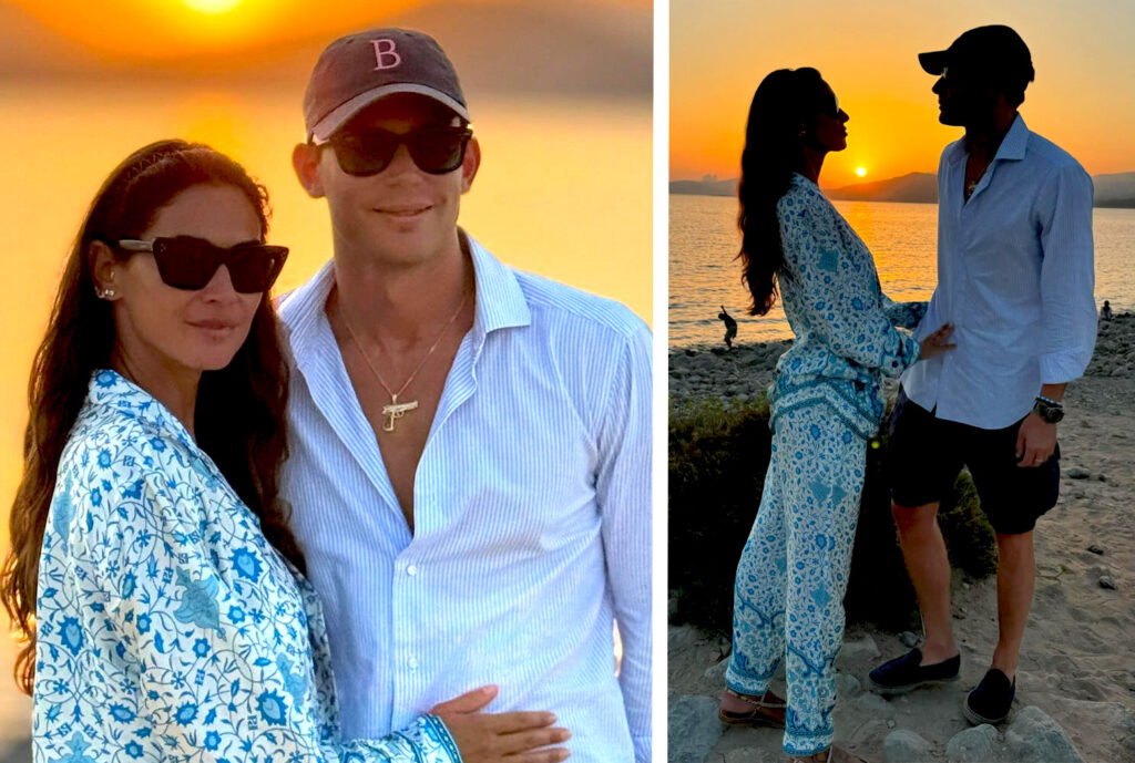Melissa Satta e Carlo Beretta, l’estate d’amore continua: dolci tenerezze al tramonto a Ibiza