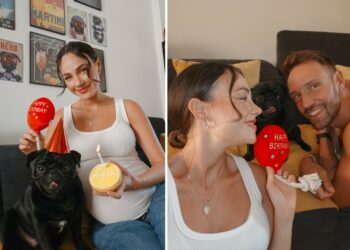 Rosalinda Cannavò e Andrea Zenga festeggiano i tre anni del loro Chinu