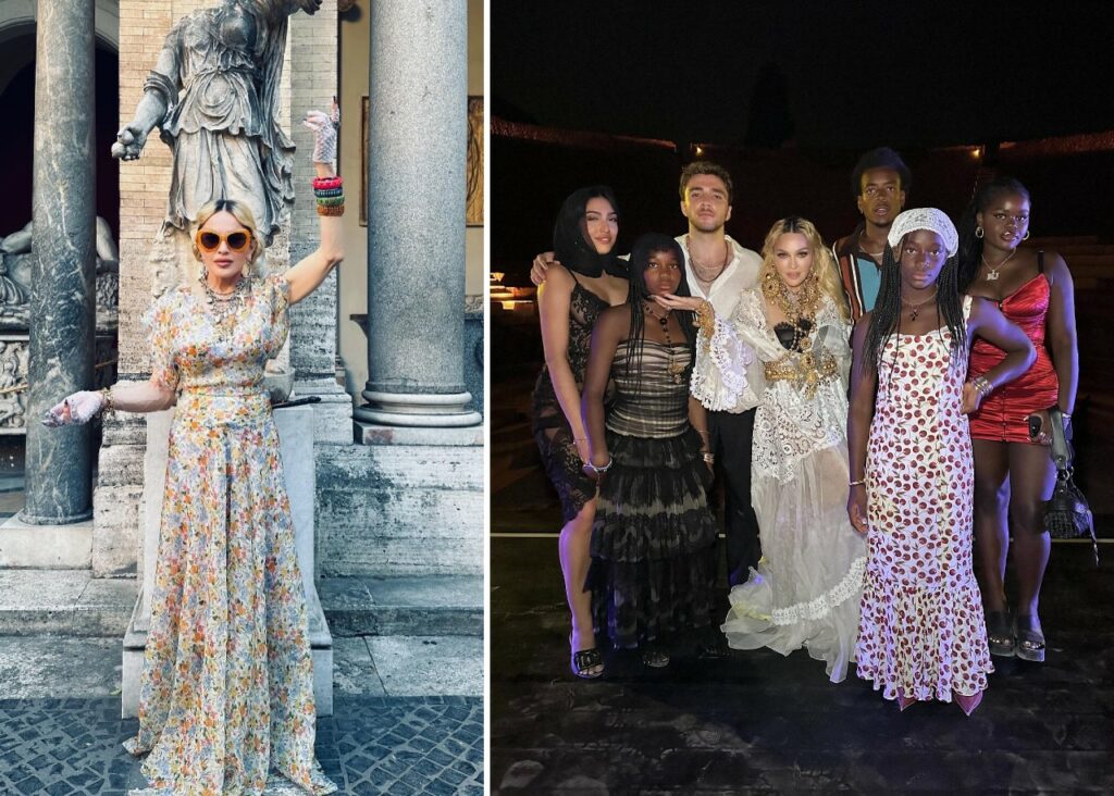 Madonna festeggia il compleanno a Portofino con il fidanzato Madonna festeggia il compleanno a Portofino con il fidanzato