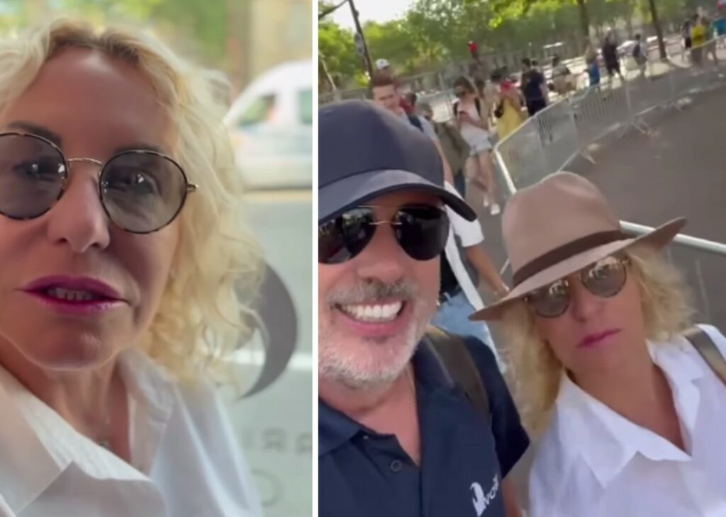 Dopo la rimozione delle ovaie d'urgenza, Antonella Clerici non rinuncia alle vacanze all'estero: in Francia col compagno e i cani