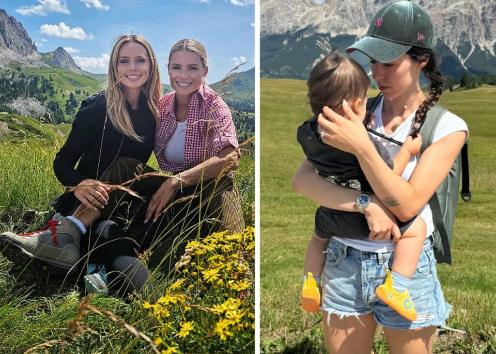 Michelle Hunziker, il Ferragosto da sogno in montagna con Aurora, il piccolo Cesare e l’amica vip: le foto Michelle Hunziker, il Ferragosto da sogno in montagna con Aurora, il piccolo Cesare e l’amica vip: le foto