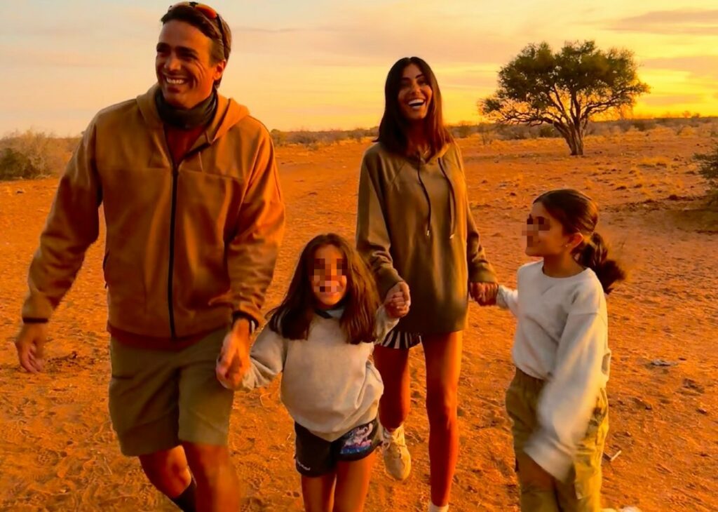 Federica Nargi e Alessandro Matri iniziano un viaggio spettacolare insieme a figlie e amici: le prime immagini