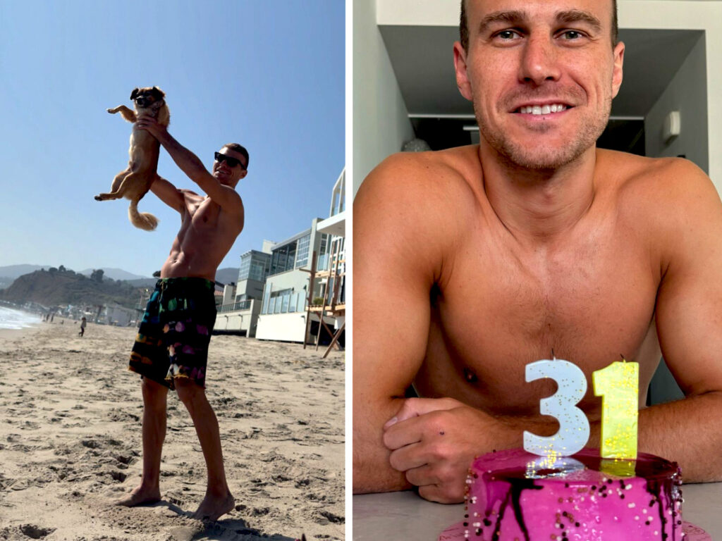 Georgian Cimpeanu dopo essersi trasferito a Los Angeles dalla fidanzata Elisabetta Canalis festeggia il primo compleanno negli USA: foto Georgian Cimpeanu dopo essersi trasferito a Los Angeles dalla fidanzata Elisabetta Canalis festeggia il primo compleanno negli USA: foto