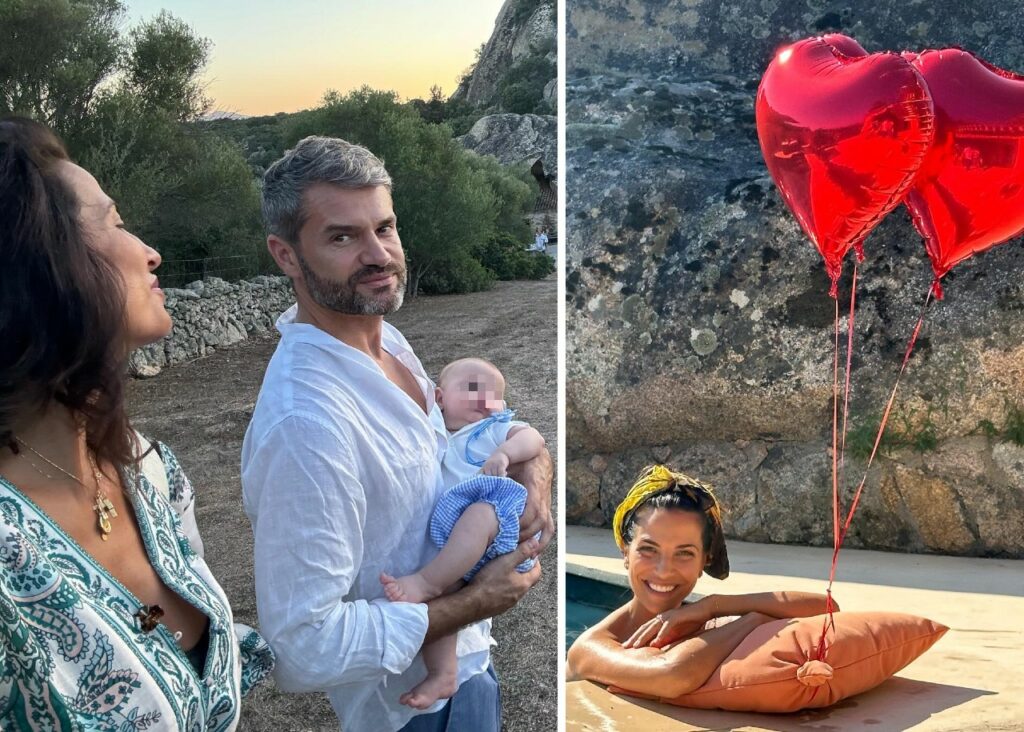 La luna di miele di Roberta Morise e il marito Enrico Bertolini insieme al piccolo Gianmaria La luna di miele di Roberta Morise e il marito Enrico Bertolini insieme al piccolo Gianmaria