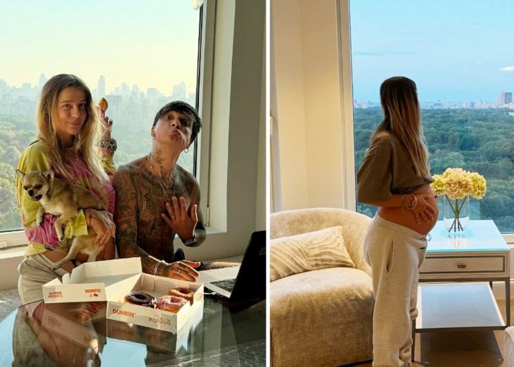 Ultimo e Jacqueline Luna Di Giacomo a New York aspettando il bambino Ultimo e Jacqueline Luna Di Giacomo a New York aspettando il bambino