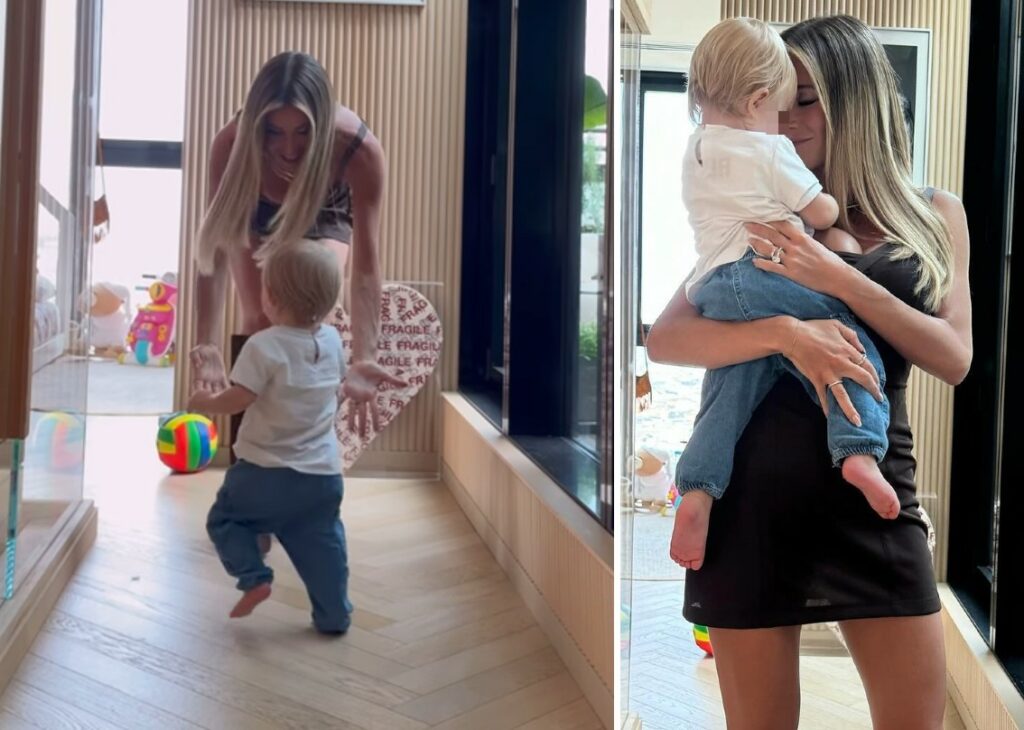 A poco più di un anno di vita la piccola Aria muove i suoi primi passi, mamma Diletta Leotta si scioglie dall'emozione: guarda A poco più di un anno di vita la piccola Aria muove i suoi primi passi, mamma Diletta Leotta si scioglie dall'emozione: guarda