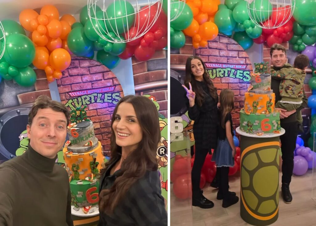 Cristina De Pin e Riccardo Montolivo festeggiano i 6 anni del figlio Mathias