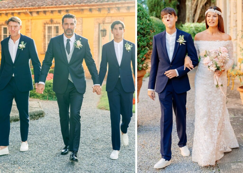 ''Il senso di ogni cosa'': Gigi Buffon pubblica nuove foto delle nozze con la D'Amico con protagonisti i loro figli, guarda ''Il senso di ogni cosa'': Gigi Buffon pubblica nuove foto delle nozze con la D'Amico con protagonisti i loro figli, guarda