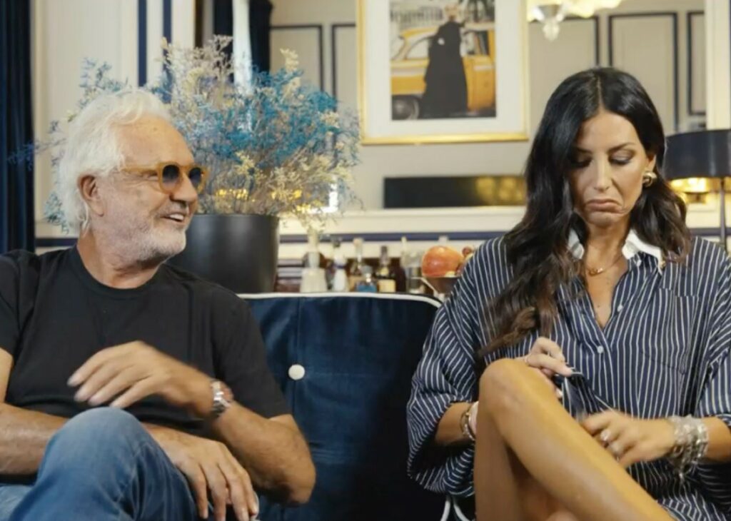 ''Tu ti sei fidanzata, no? Sai questo qui che gira...'': Flavio Briatore parla del nuovo compagno di Elisabetta Gregoraci in tv