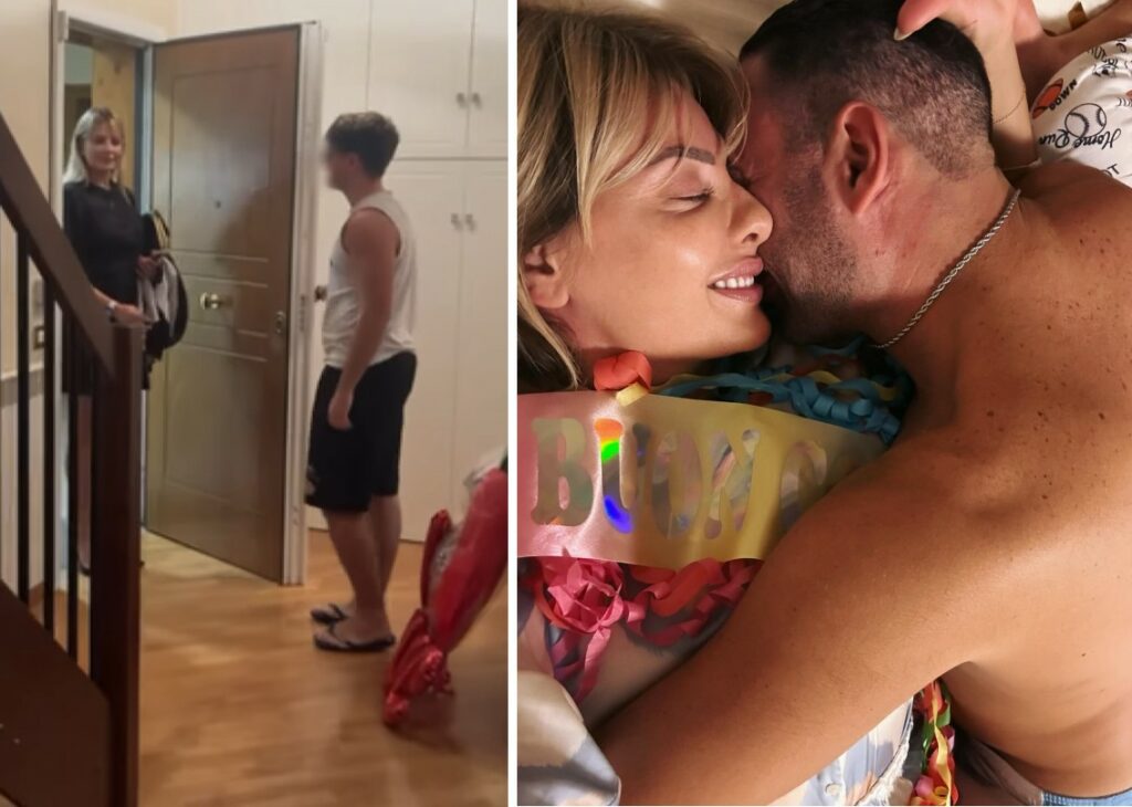 Manila Nazzaro torna a casa e trova la sorpresa di figli e marito per il suo 47esimo compleanno: guarda Manila Nazzaro torna a casa e trova la sorpresa di figli e marito per il suo 47esimo compleanno: guarda