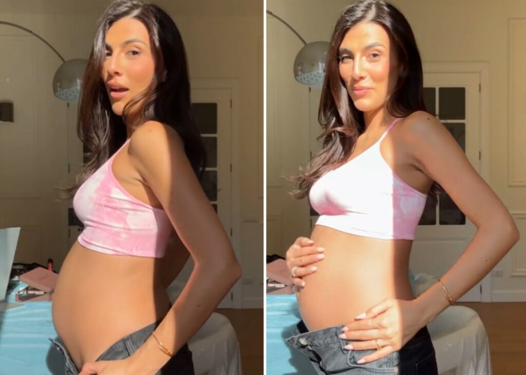 Giulia Salemi mostra la pancia lievitata al sesto mese di gravidanza: ''E' esplosa di colpo'' Giulia Salemi mostra la pancia lievitata al sesto mese di gravidanza: ''E' esplosa di colpo''