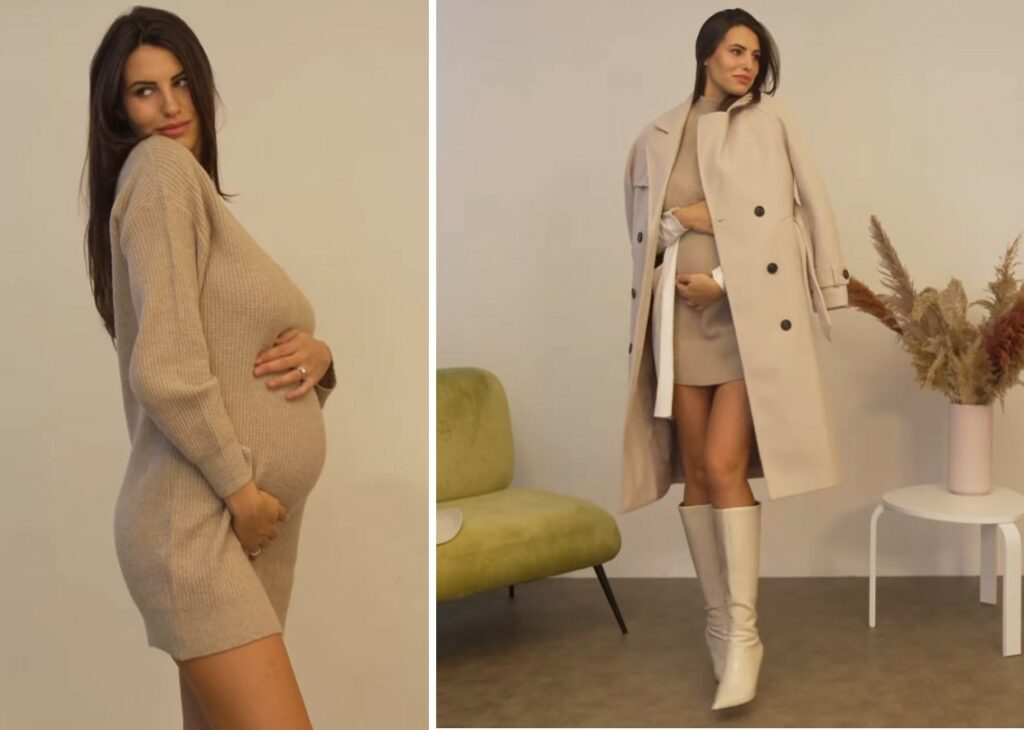 L'ex Miss Italia Carolina Stramare mostra il pancione al settimo mese nella nuova campagna, la bimba dovrebbe nascere a inizio 2025 L'ex Miss Italia Carolina Stramare mostra il pancione al settimo mese nella nuova campagna, la bimba dovrebbe nascere a inizio 2025