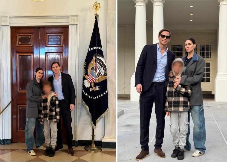 Melissa Satta e Carlo Beretta volano a Washington con il figlio di lei Melissa Satta e Carlo Beretta volano a Washington con il figlio di lei